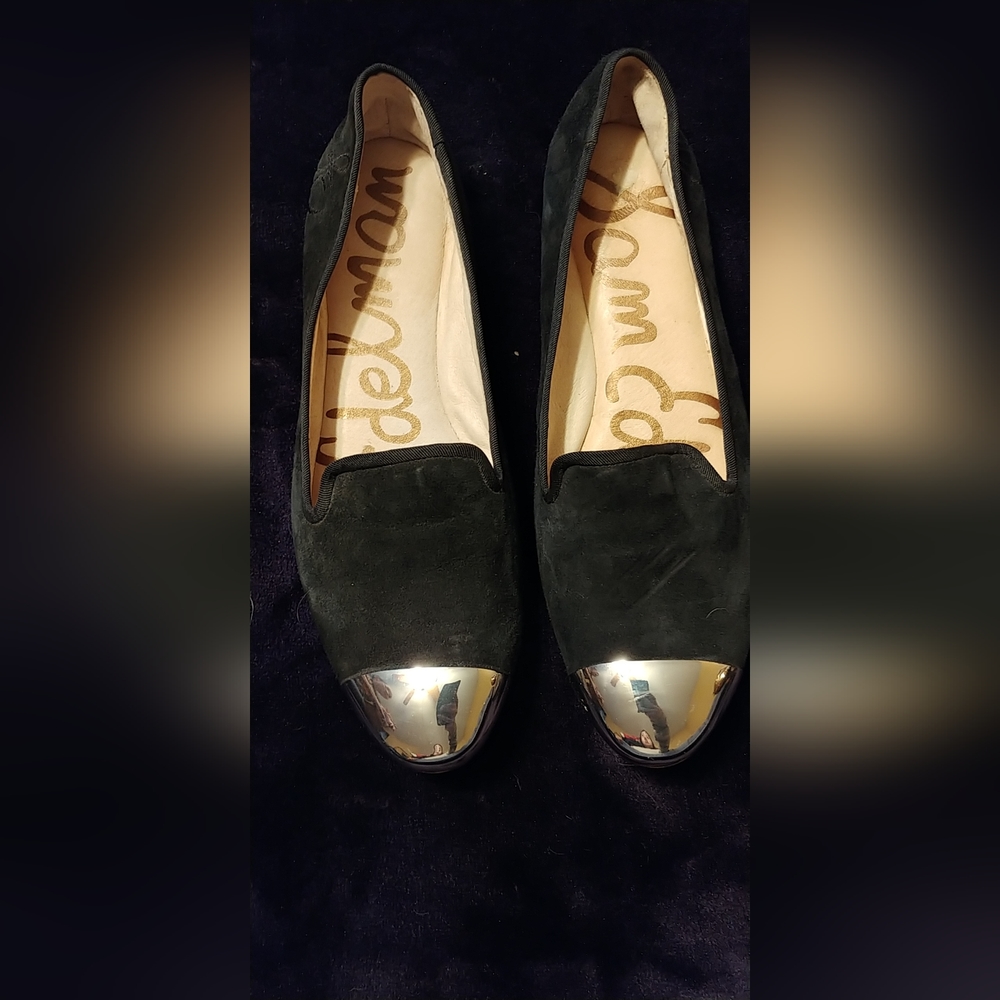 Sam Edelman Black Adter Cap Toe Size 7.5